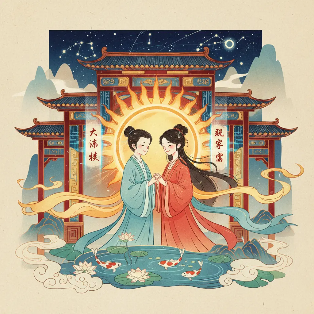 夫妻宮 - 太陽星