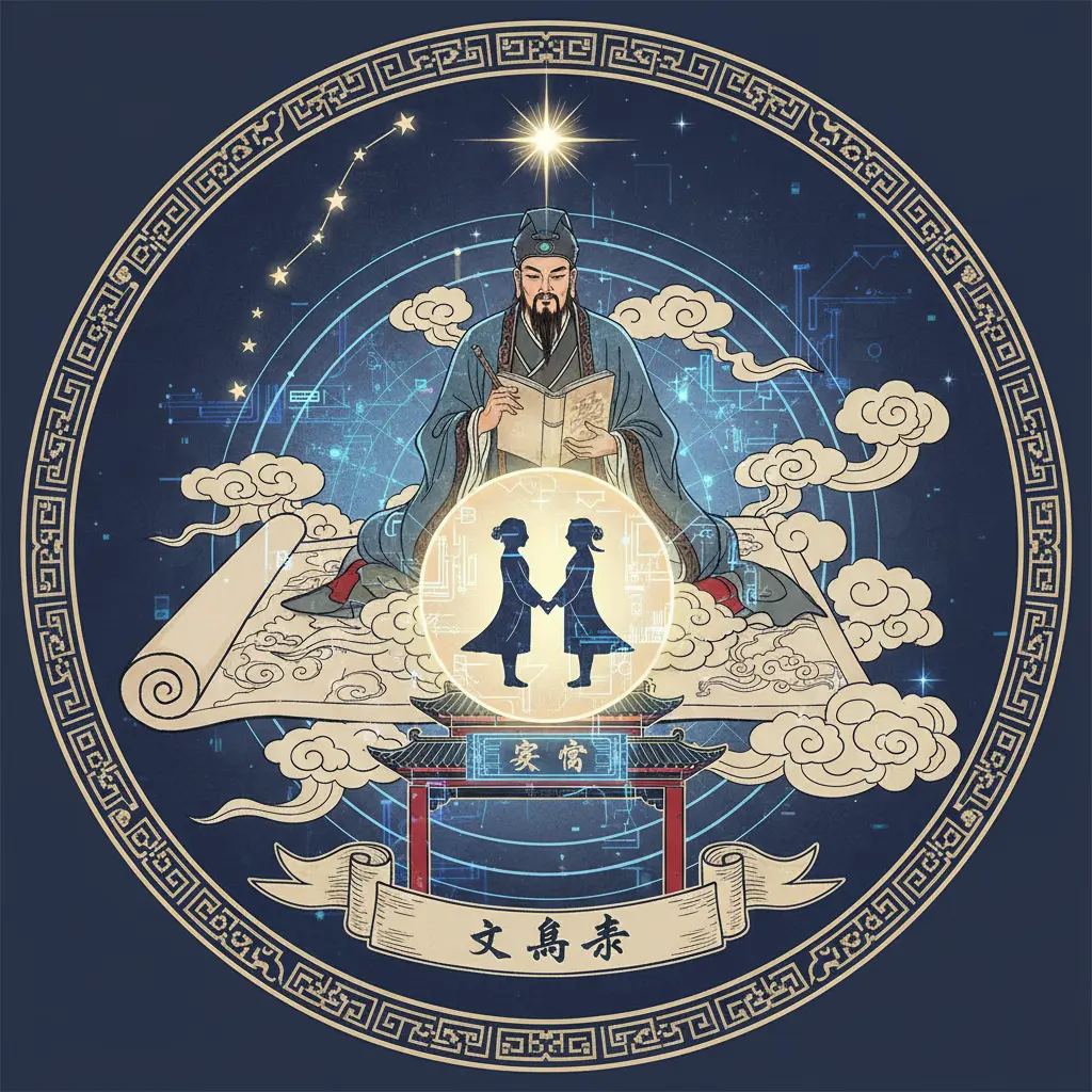 夫妻宮 - 文昌星