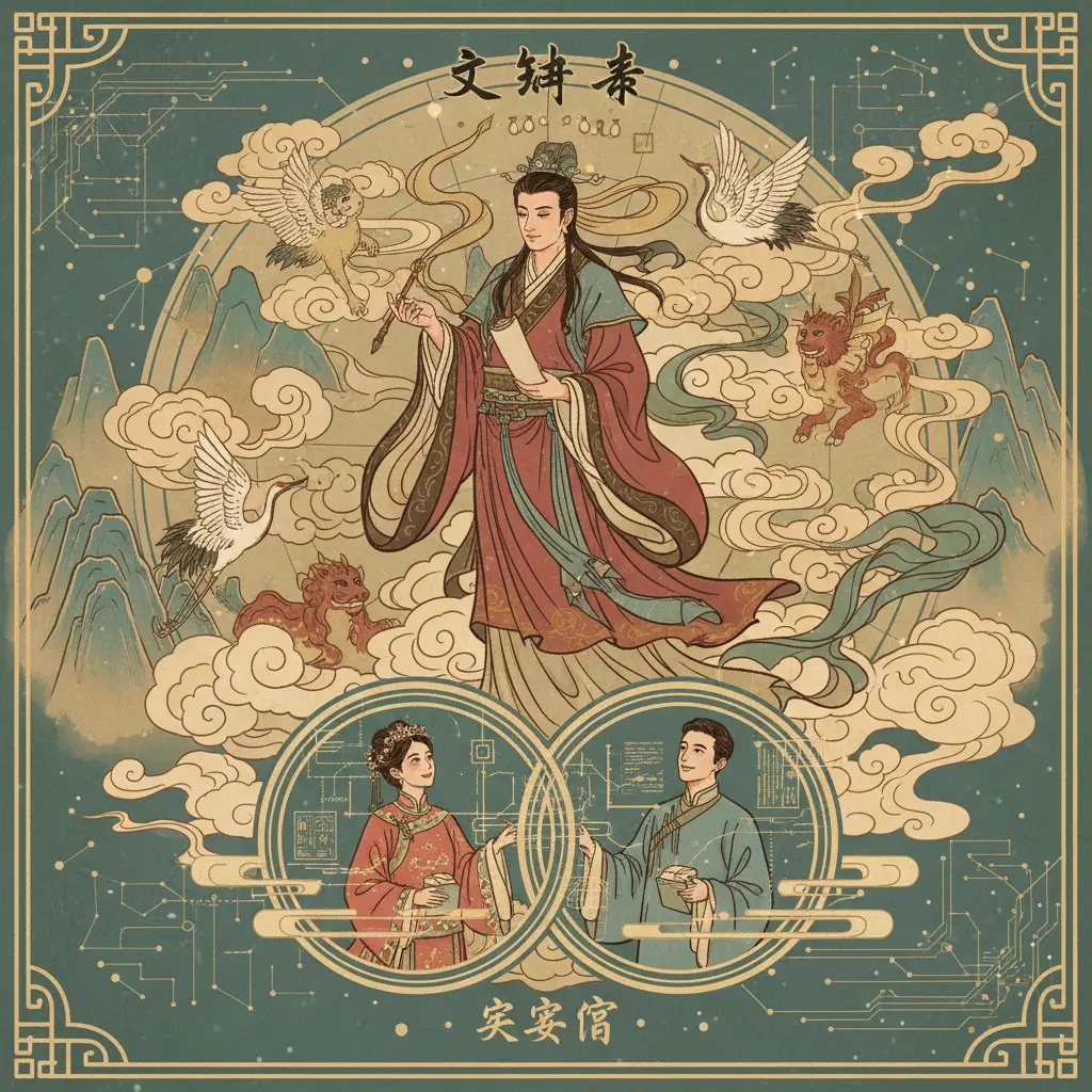 夫妻宮 - 文曲星