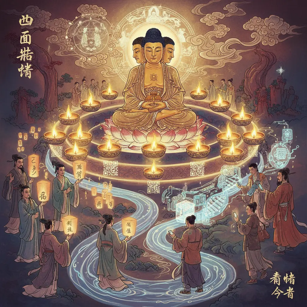 前世今生 - 四面佛點燈