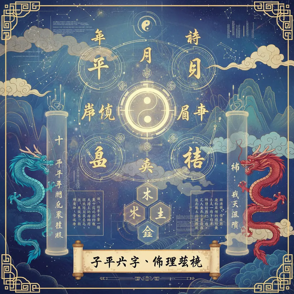 子平八字 - 八字命盤