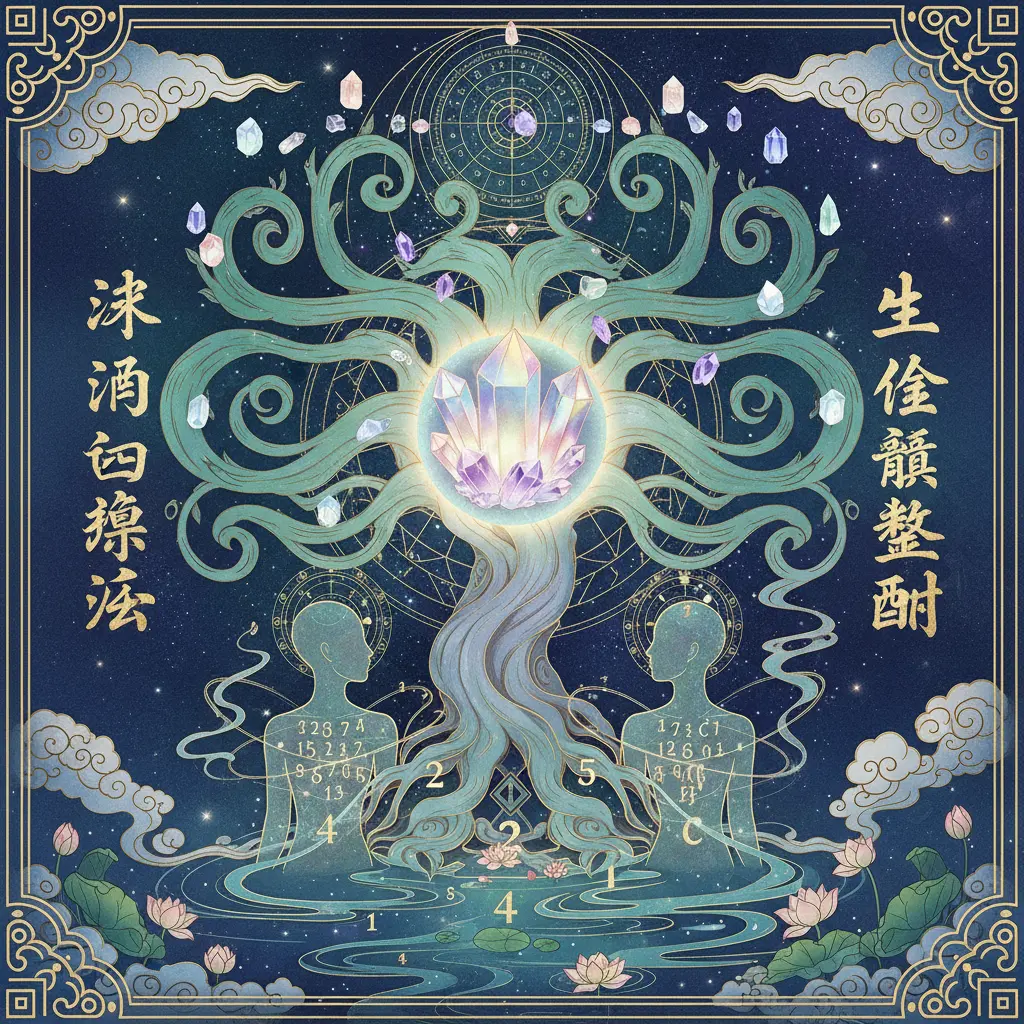 生命靈數配對 - 水晶療法