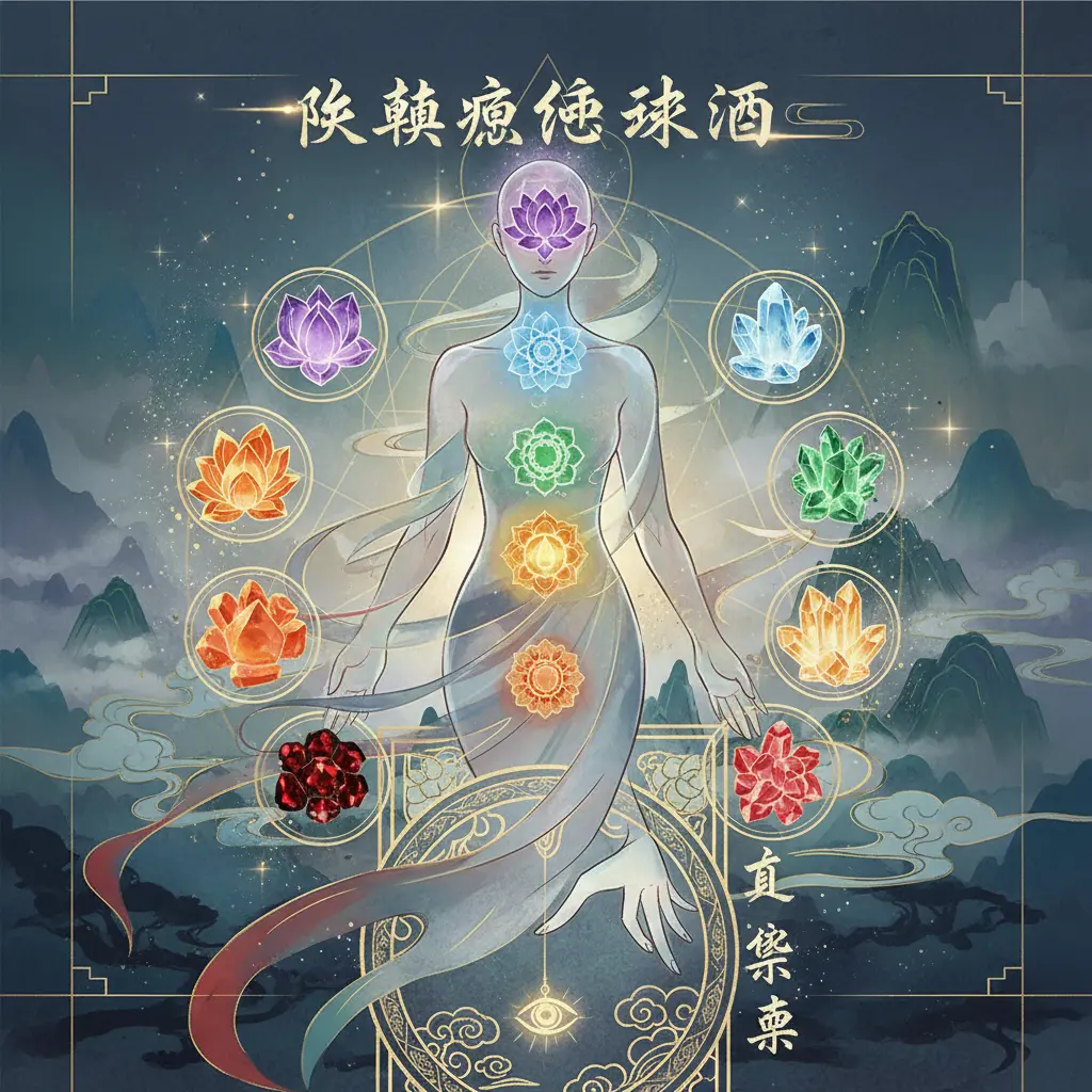 直覺塔羅 - 脈輪療愈水晶