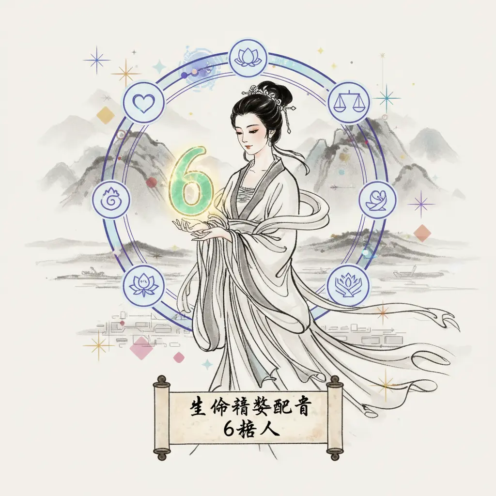 生命靈數配對 - 6號人